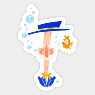 Leap Day William Sticker